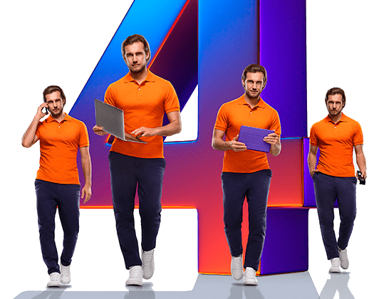 Великолепная четверка Ростелеком в село Шадрино (Красноярский край)